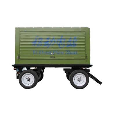 Buy 100kva 200kva Mobile Power Generator 300kva 500kva Silent Portable Diesel Generator Set online manufacture