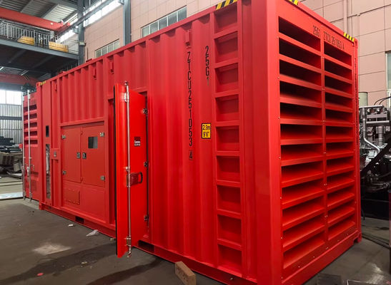 購入 600kw 750kva コンテナ 防音ディーゼル発電機 セット カスタマイズされたエンジン発電機 online manufacture