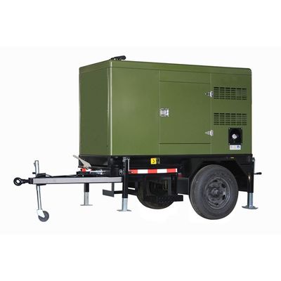 Beli 300kw 375kva Mobil Trailer Tipe Soundproof Diesel Generator Set Portable Dan Fleksibel online manufacture