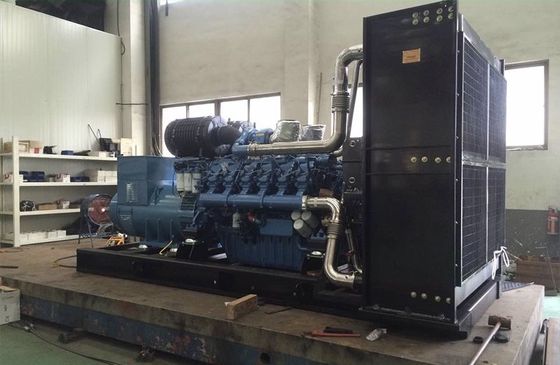 comprar Grande conjunto gerador a diesel JW-1100KW/1375KVA com motor WEICHAI turboalimentado e intercooler de 12 cilindros online manufacture