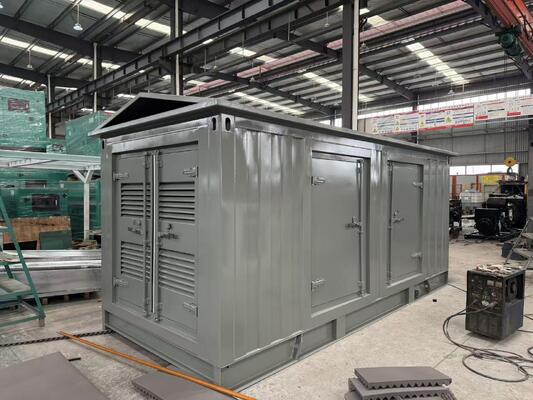 buy 900KW 1125KVA Soundproof Diesel Generator Set with Diesel Oil Power Station online manufacture
