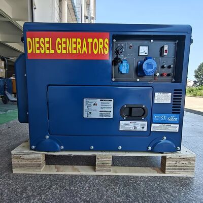 खरीदना एवीआर स्थिर वोल्टेज साइलेंट डीजल जनरेटर एयर कूल्ड 5kva-6kva ऑफिस और यूपीएस बैकअप पावर के लिए online manufacture