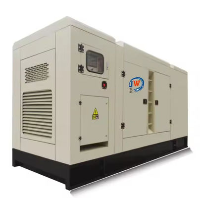3600RPM 120kva 소리 없는 디젤 발전기 침묵 상자 고전력 100kw 3단계 발전기