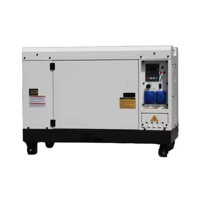 3kw - 15kw 공기 냉각 휴대용 Dg 세트 2 실린더 4 시간 조용 디젤 발전기