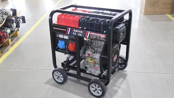 공기 냉각 10KW 12.5kva 소형 디젤 발전기 조용한 강력한 디젤 발전기