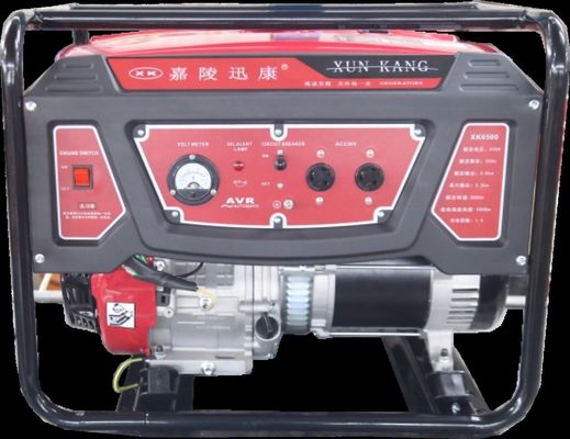 원격 5kw 6.25kva 오픈 프레임 가솔린 발전기 자동 시작 작은 가솔린 발전기