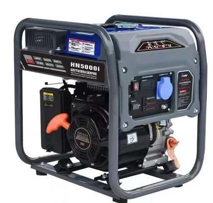 완전 보호 기능 4kw 5kva 가볍고 휴대용 가솔린 발전기