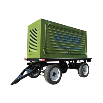 40kw 50kw 60kw 모바일 트레일러 발전기 80kw 1800RPM 커밍스 100kw 디젤 발전기