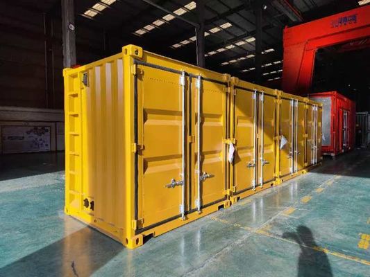 Soundproof 1250kva Container Generator  / Perking /WEICHAI 1000 Kw Diesel Generator Set