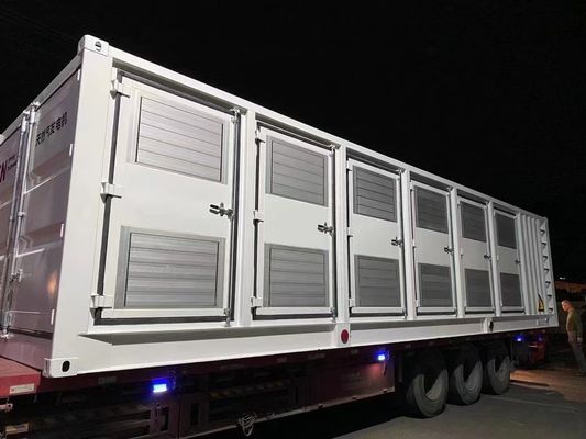 1500kw - 2000kw 컨테이너 발전기 고전력 디젤 발전기 40ft 표준 컨테이너