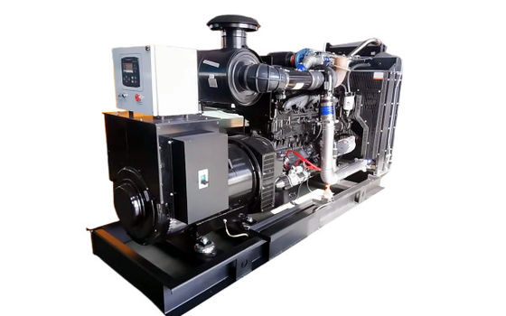 검은색 310kw 387.5kva 커민스 디젤 발전기 Genset 350kw 437.5kva