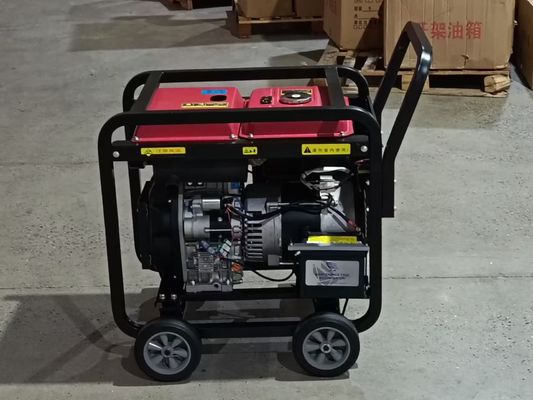 5.8kw 출력으로 무거운 220Ampers 디젤 용접 발전기 건설 현장 및 가정에 적합