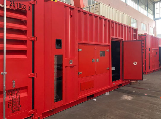 800kw 1000kva 커민스 컨테이너화 고음 차단 디젤 발전기 세트
