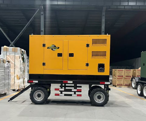 100kW 120kW 120kW 150kW 150kW 180kW 모바일 트레일러 디젤 발전기 유연하고 신뢰할 수 있습니다