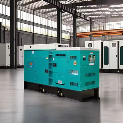 50kVA 소음 차단 디젤 발전기 커밍스 퍼킨스 위하이 엔진 소음 적