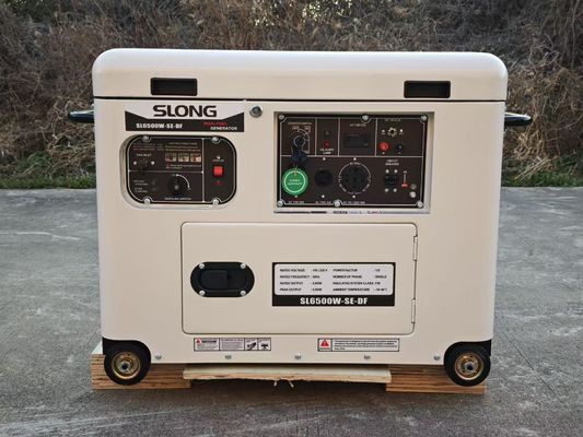 5kw 7kva 8kw 10kva 다연료 침묵 발전기 가스 / LPG / 가솔린 50hz/60hz