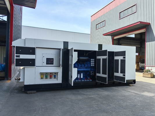 발전기 발전소 1000KW 1200KVA 디젤 발전기 세트 고성능