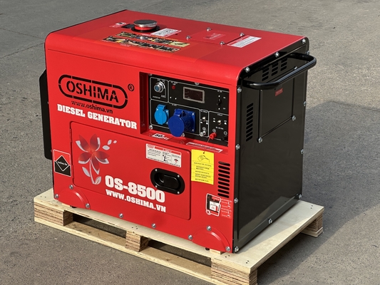 5kw Silent Diesel Generator Set Portable Air Cooled Customizable 220V 380V